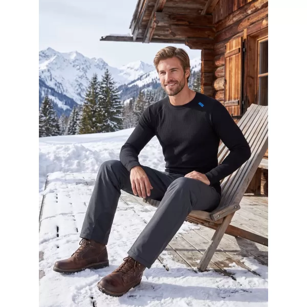  Set termic pentru bărbați ALTISPORT GAIN NEGRU 