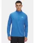 Tricou pentru bărbați UNDER ARMOUR UA TECH TEXTURED 1/2 ZIP 1382797-402 ALBASTRU