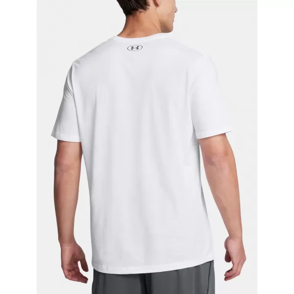  Tricou pentru bărbați UNDER ARMOUR UA M BOXED SPORTS UPDATED SS 1386793-100 ALB 