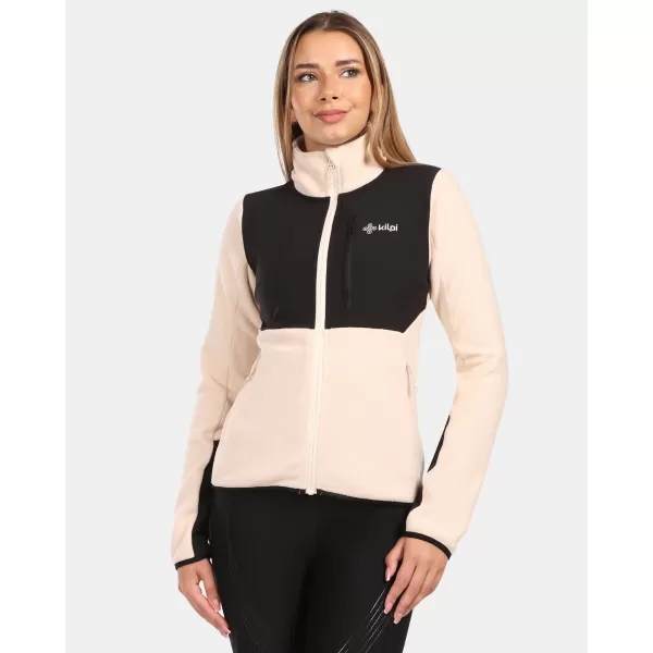 Hanorac de damă din fleece KILPI KAJAANI-W ZL0209KI BEJ 