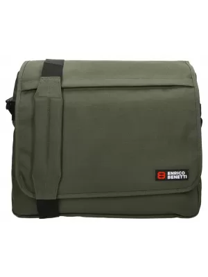 Geanta pentru barbati ENRICO BENETTI Amsterdam Shoulder Bag MĂSLINE