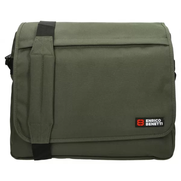  Geanta pentru barbati ENRICO BENETTI Amsterdam Shoulder Bag MĂSLINE 