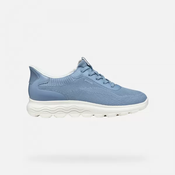  Adidași de damă GEOX SPHERICA PLUS ALBASTRU DESCHIS 