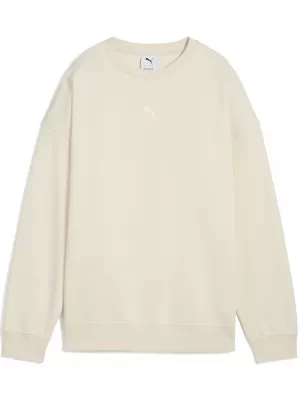Panoul pentru doamne PUMA ESS OVERSIZED CREW FL 68540087 ZĂPADĂ ALPINĂ