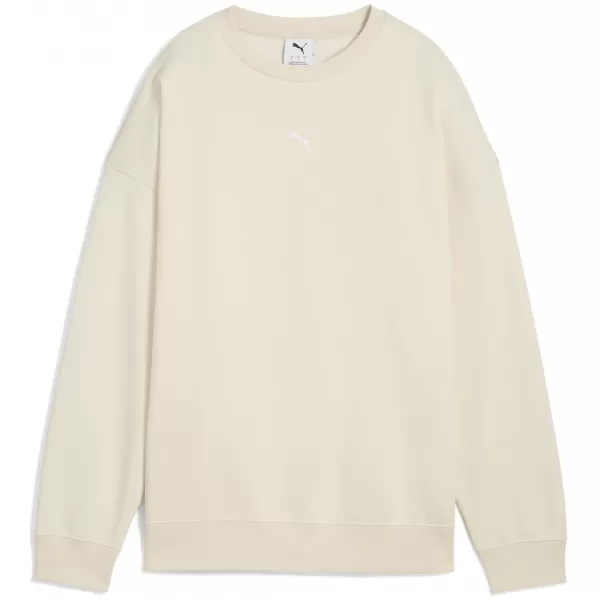  Panoul pentru doamne PUMA ESS OVERSIZED CREW FL 68540087 ZĂPADĂ ALPINĂ 