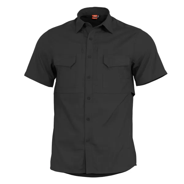  Cămașă pentru bărbați PENTAGON PLATO SHIRT SHORT K02019 NEGRU 