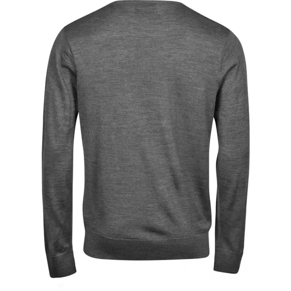  Pulover pentru bărbați TEE JAYS | TJ 6000 MELANGE GRI 