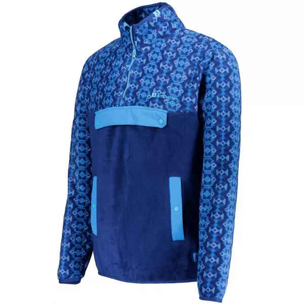  Hanorac pentru bărbați din fleece ALTISPORT GARM ALBASTRU 
