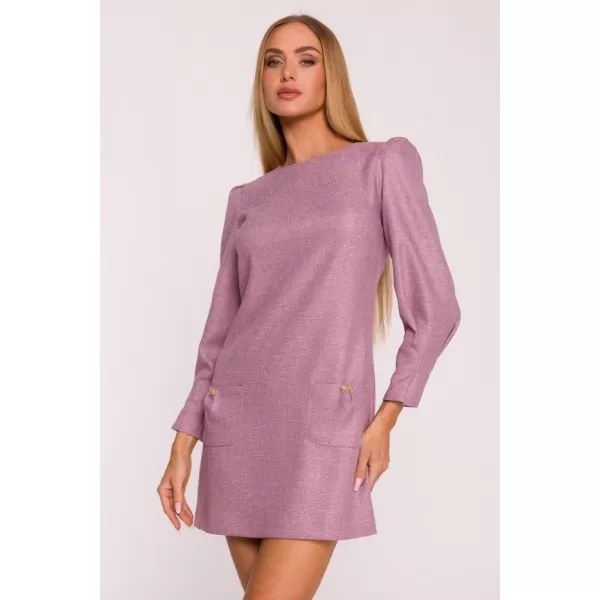  Rochie MOE M870 MARSALA 