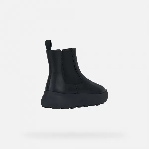  Botine de dama GEOX SPHERICA EC4.1 NEGRU 