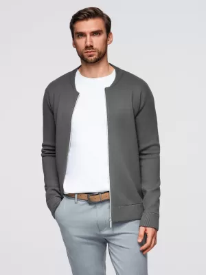 Pulover pentru bărbați OMBRE OM-SWZS-0146 GRAFIT