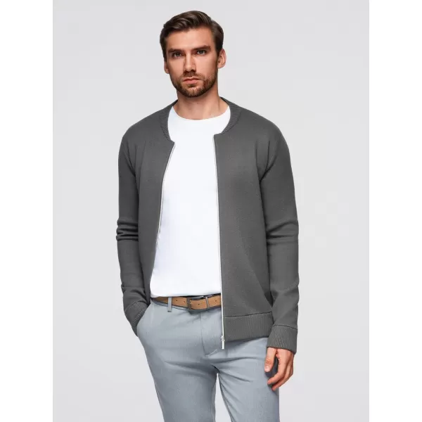  Pulover pentru bărbați OMBRE OM-SWZS-0146 GRAFIT 