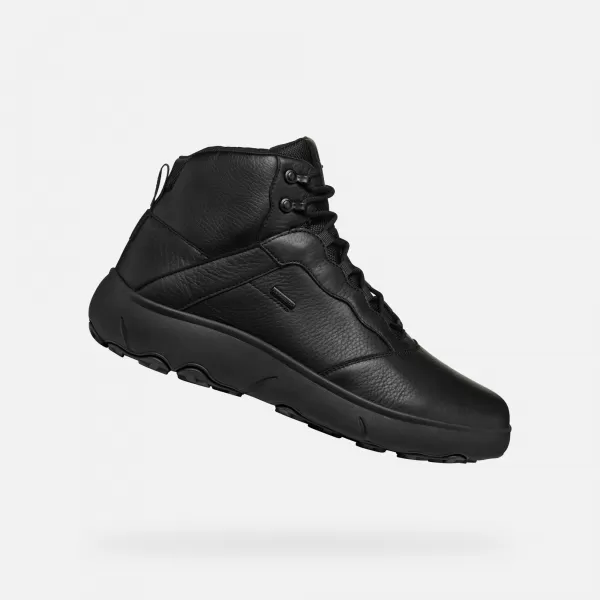  Botine pentru bărbați GEOX NEBULA + GRIP AB G006828 NEGRU 
