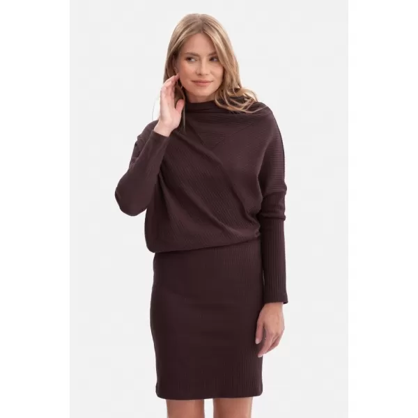  Rochie BEWEAR B309 CIOCOLATA NEAGRA 