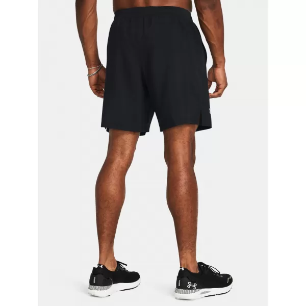  Pantaloni scurți pentru bărbați UNDER ARMOUR UA LAUNCH 7'' SHORTS 1382620-001 NEGRU 