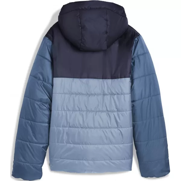  Sacou PUMA ESS HOODED PADDED JACKET 68522634 COOL ALBASTRU 