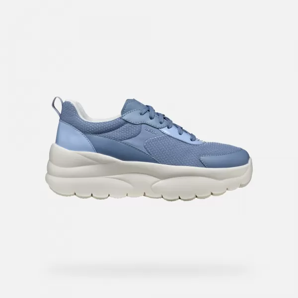  Adidași de damă GEOX XTORS ALBASTRU DESCHIS 