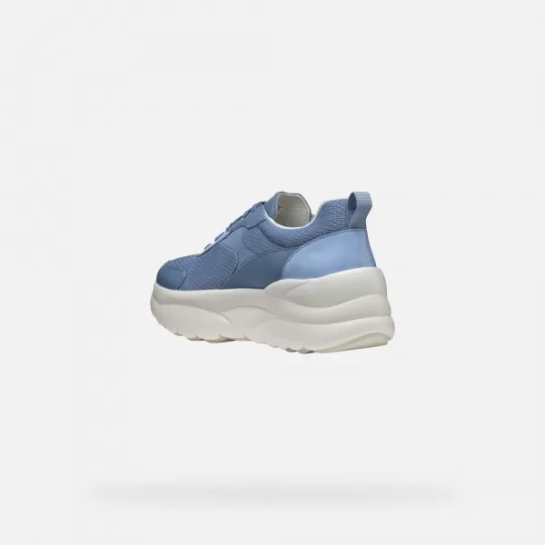  Adidași de damă GEOX XTORS ALBASTRU DESCHIS 