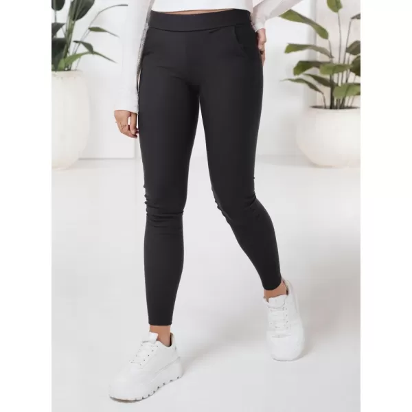  Pantalonii pentru doamne DSTREET UY2732 NEGRU 