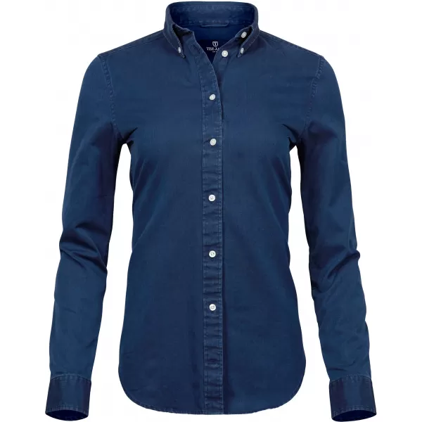  Cămașă de damă TEE JAYS | TJ 4003 ALBASTRU INDIGO 