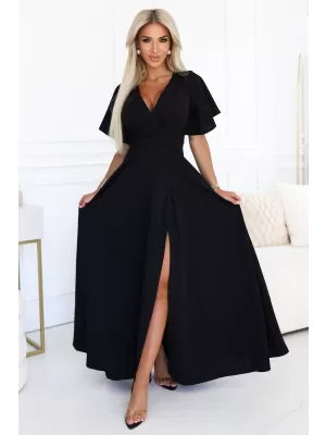 Rochie NUMOCO JENNIFER 581-7 NEGRU