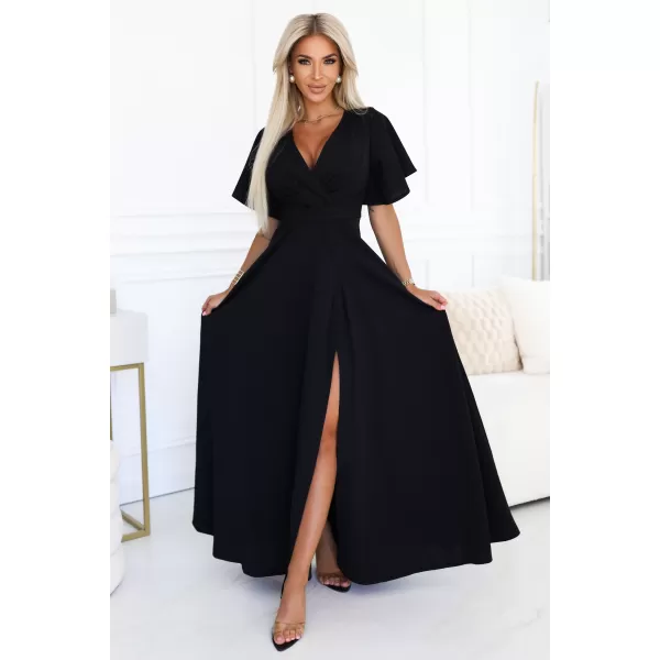  Rochie NUMOCO JENNIFER 581-7 NEGRU 