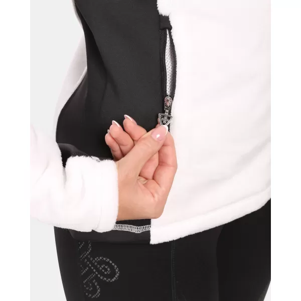  Hanorac de damă din fleece KILPI SKATHI-W ZL0206KI ALB 