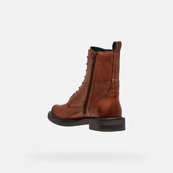  Botine de dama GEOX G004555 MARO DESCHIS 