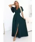 Rochie NUMOCO JENNIFER 581-8 VERDE STICLA