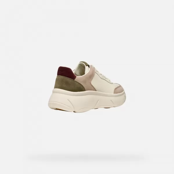  Adidași de damă GEOX NEBULA 2.0 G009658 CREMOS 