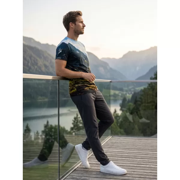  Cămașă de agrement pentru bărbați premium ALTISPORT VOJ/ALM116TR06 MUNŢI 
