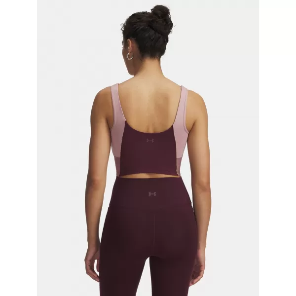  Maieu de damă UNDER ARMOUR MERIDIAN COLORBLOCK TANK 6004001-651 MARO 