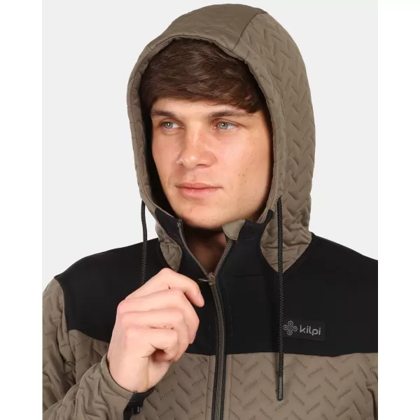  Hanorac pentru bărbați din fleece KILPI NEVIA-M ZM0215KI VERDE 