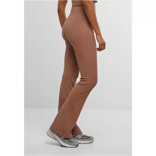  Pantalonii pentru doamne URBAN CLASSICS TB7801 MARO DESCHIS 