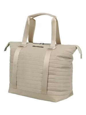 Geantă de mână TRAVELITE BARBARA STEPP 2 IN 1 SHOPPER NUD SATINAT