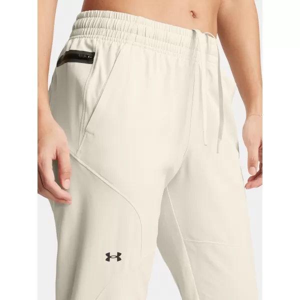  Pantaloni de trening pentru femei UNDER ARMOUR UA UNSTOPPABLE JOGGER 1376926-110 ALB 