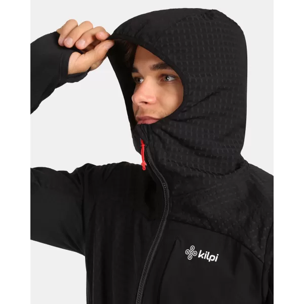  Hanorac pentru bărbați din fleece KILPI FRENI-M ZM0203KI NEGRU 