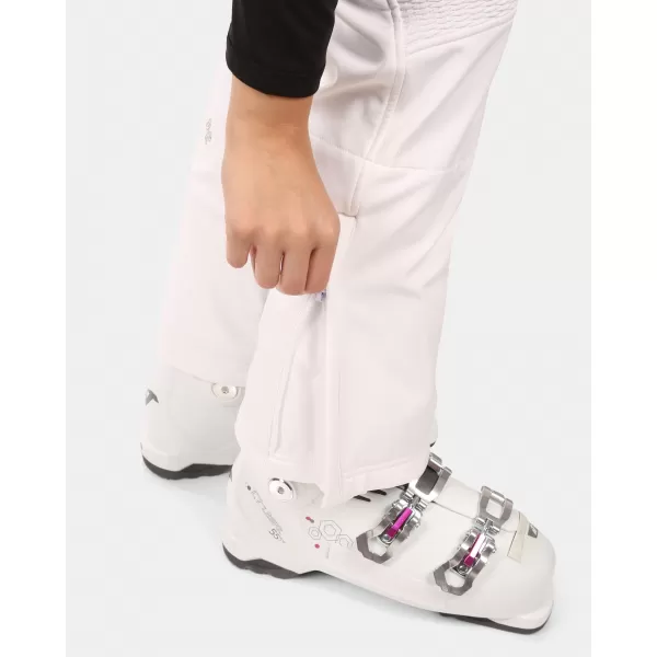  Pantaloni de schi pentru femei KILPI DIONE-W ZL0408KI ALB 