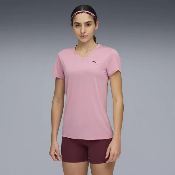  Cămaşă PUMA W TAD ESSENTIAL VNECK TEE 52589065 ROZ POSED 