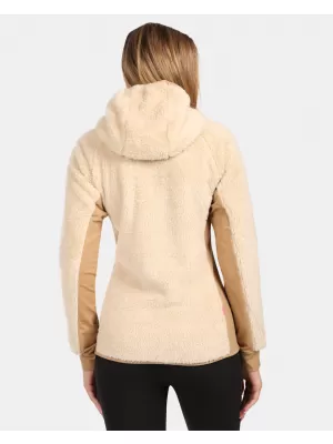 Hanorac de damă din fleece KILPI NORKA-W ZL0204KI BEJ