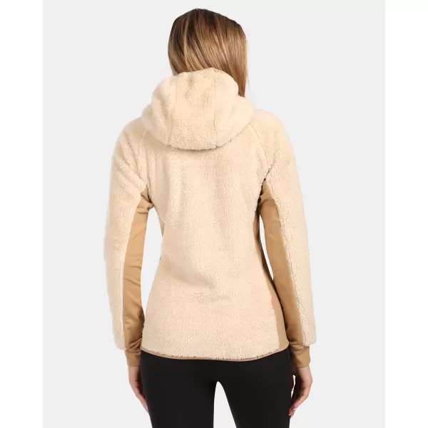  Hanorac de damă din fleece KILPI NORKA-W ZL0204KI BEJ 