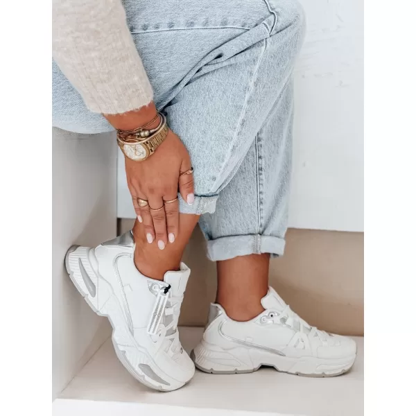  Pantofi de dama DSTREET ZY1017 ALB 