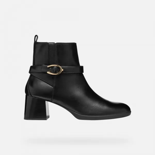  Botine de dama GEOX WALK PLEASURE 55 G004564 NEGRU 