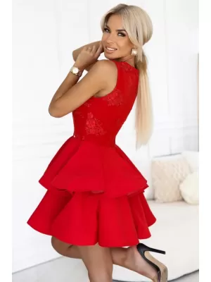 Rochie NUMOCO 200-11 ROŞU