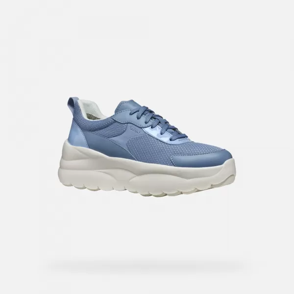  Adidași de damă GEOX XTORS ALBASTRU DESCHIS 