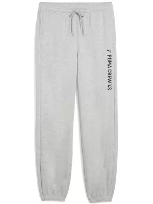 Pantaloni de trening pentru bărbați PUMA M GRAPHIC FRENCH TERRY JOGGER 52770304 ERICA GRI DESCHIS
