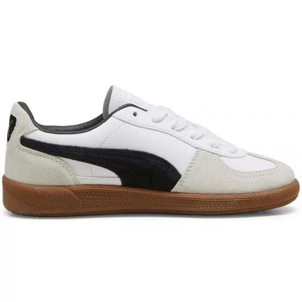  Pantofi pentru bebeluși PUMA PALERMO LTH JR 39727501 PUMA WHITE/VAPOR GRAY/GUM 