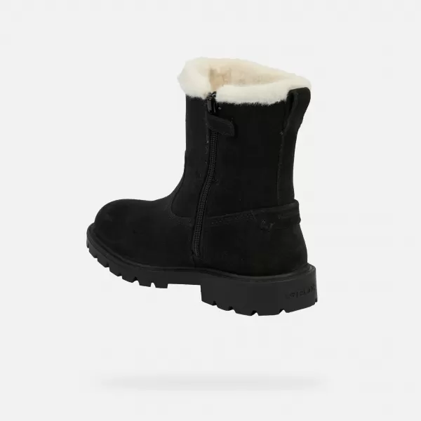  Cizme de iarnă pentru fete GEOX SHAYLAX WPF J46EYA00022C9999 NEGRU 