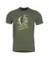 tricou PENTAGON AGERON SPARTAN WARRIOR K09012 VERDE MĂSLINIU