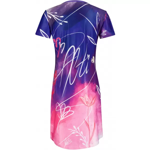  Tricou premium extins pentru femei ALTISPORT VOJ/ALW083SAT02 VIOLET 